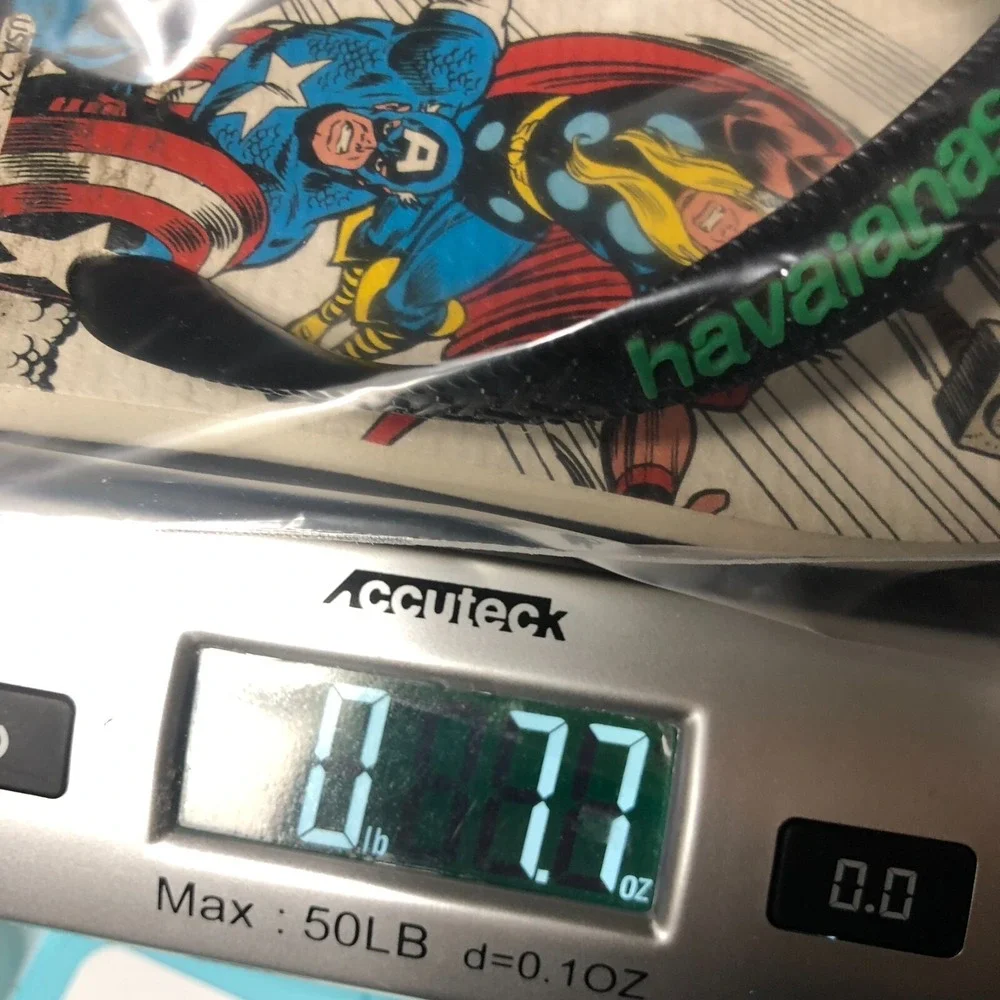 Havaianas Avengers Flip Flops Sandals Big Kids 2 Hulk Thor Captain America